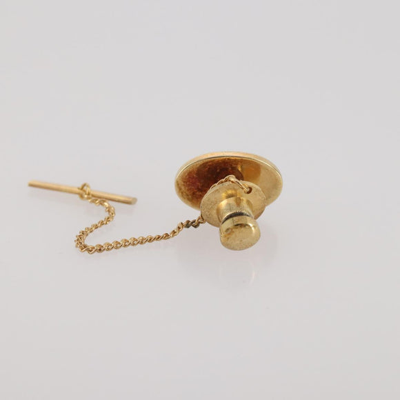 Christian Dior Tie Pin Cuffs metal 4 Set Gold Tone Auth BA11846
