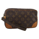 LOUIS VUITTON Monogram Marly Dragonne PM Clutch Bag M51827 LV Auth BA11848-1