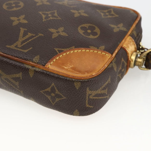 LOUIS VUITTON Monogram Marly Dragonne PM Clutch Bag M51827 LV Auth BA11848