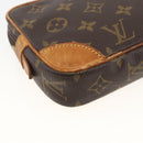 LOUIS VUITTON Monogram Marly Dragonne PM Clutch Bag M51827 LV Auth BA11848-9