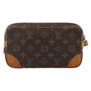 LOUIS VUITTON Monogram Marly Dragonne PM Clutch Bag M51827 LV Auth BA11848-2