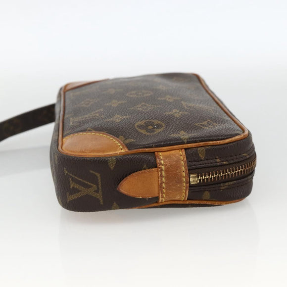 LOUIS VUITTON Monogram Marly Dragonne PM Clutch Bag M51827 LV Auth BA11848