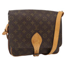 LOUIS VUITTON Monogram Cartouchiere GM Shoulder Bag M51252 LV Auth BA11850-1