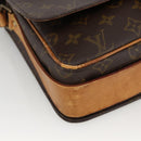 LOUIS VUITTON Monogram Cartouchiere GM Shoulder Bag M51252 LV Auth BA11850-14