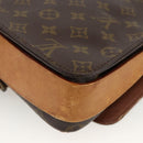 LOUIS VUITTON Monogram Cartouchiere GM Shoulder Bag M51252 LV Auth BA11850-15