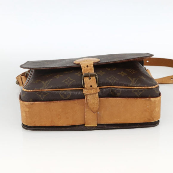 LOUIS VUITTON Monogram Cartouchiere GM Shoulder Bag M51252 LV Auth BA11850