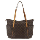 LOUIS VUITTON Monogram Totally MM Tote Bag M56689 LV Auth BA11851-2