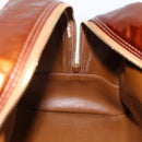 LOUIS VUITTON Monogram Vernis Tompkins Square Bag Bronze M91103 LV Auth BA11852-14