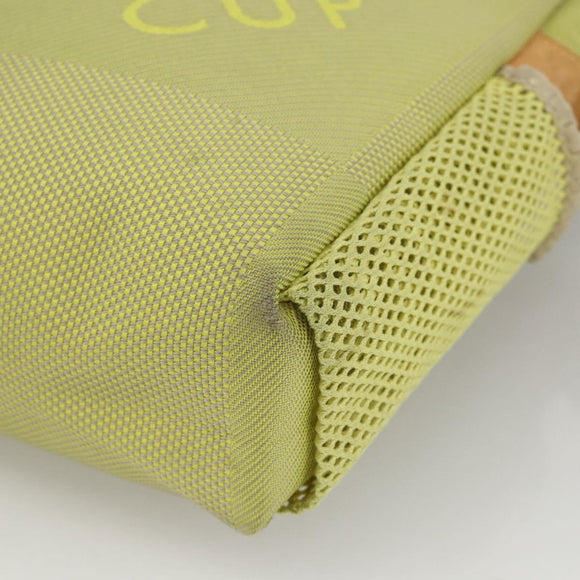 LOUIS VUITTON Damier Geant LV Cup Weatherly Bag Yellow M80636 LV Auth BA11853