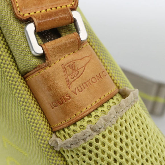 LOUIS VUITTON Damier Geant LV Cup Weatherly Bag Yellow M80636 LV Auth BA11853