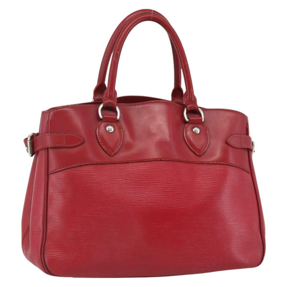 LOUIS VUITTON Epi Passy PM Hand Bag Red M5926E LV Auth BA11854