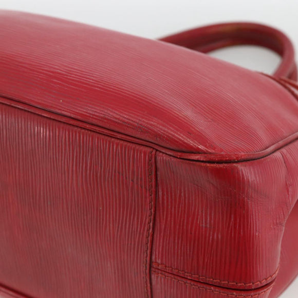 LOUIS VUITTON Epi Passy PM Hand Bag Red M5926E LV Auth BA11854