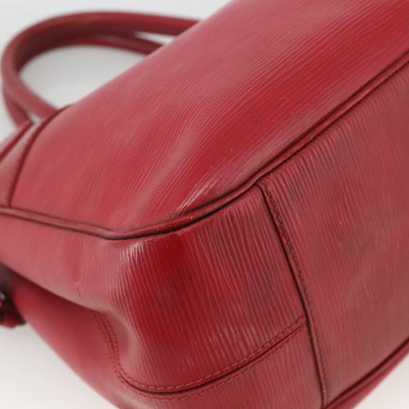 LOUIS VUITTON Epi Passy PM Hand Bag Red M5926E LV Auth BA11854