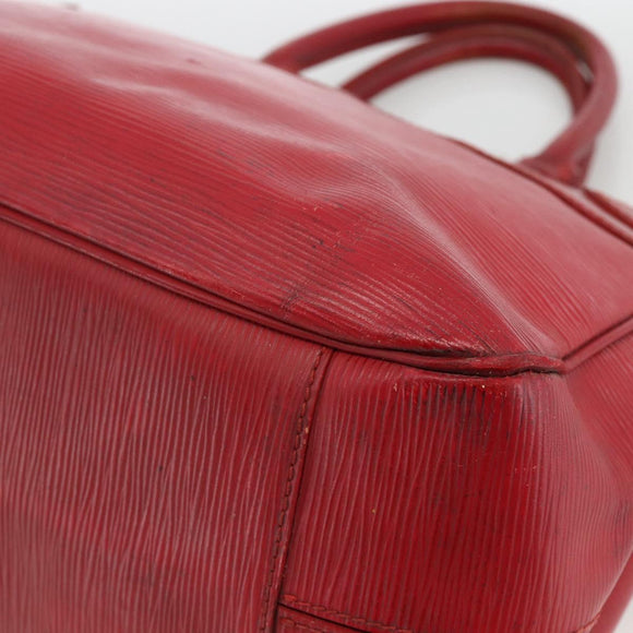 LOUIS VUITTON Epi Passy PM Hand Bag Red M5926E LV Auth BA11854