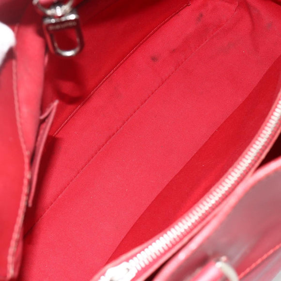 LOUIS VUITTON Epi Passy PM Hand Bag Red M5926E LV Auth BA11854