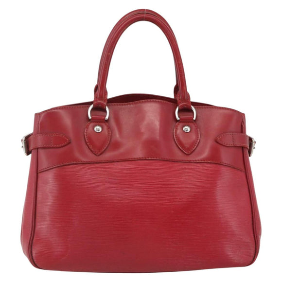 LOUIS VUITTON Epi Passy PM Hand Bag Red M5926E LV Auth BA11854