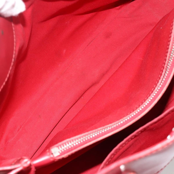 LOUIS VUITTON Epi Passy PM Hand Bag Red M5926E LV Auth BA11854