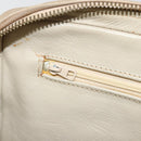 CHANEL Matelasse Chain Shoulder Bag Lamb Skin Beige Gold CC Auth BA11860-20