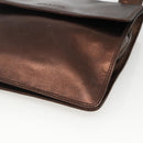 CHANEL Schoudertas Leer Bruin CC Auth BA11861A-9