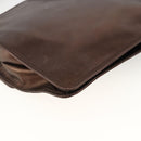 CHANEL Schoudertas Leer Bruin CC Auth BA11861A-16