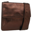 CHANEL Schoudertas Leer Bruin CC Auth BA11861A-1
