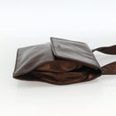 CHANEL Schoudertas Leer Bruin CC Auth BA11861A-4