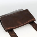 CHANEL Schoudertas Leer Bruin CC Auth BA11861A-6