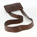 CHANEL Schoudertas Leer Bruin CC Auth BA11861A-7