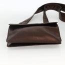 CHANEL Schoudertas Leer Bruin CC Auth BA11861A-5