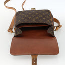LOUIS VUITTON Monogram Cartouchiere MM Shoulder Bag M51253 LV Auth BA11863-15