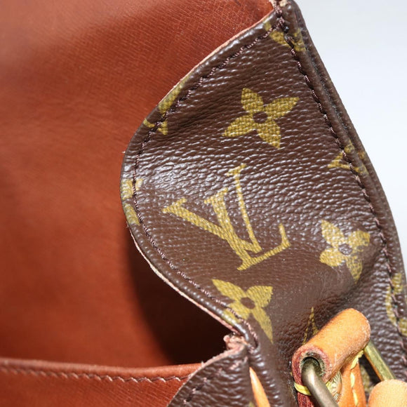 LOUIS VUITTON Monogram Cartouchiere MM Shoulder Bag M51253 LV Auth BA11863