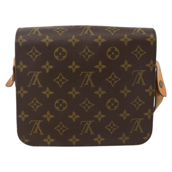 LOUIS VUITTON Monogram Cartouchiere MM Shoulder Bag M51253 LV Auth BA11863
