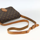 LOUIS VUITTON Monogram Cartouchiere MM Shoulder Bag M51253 LV Auth BA11863-7