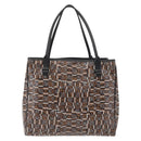 Salvatore Ferragamo Tote Bag PVC Brown Auth BA11865-3