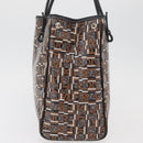 Salvatore Ferragamo Tote Bag PVC Brown Auth BA11865-4