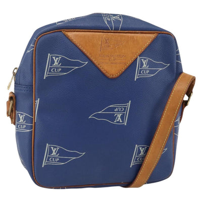 LOUIS VUITTON LV Cup Sac San Diego Shoulder Bag Blue M80010 LV Auth BA11866