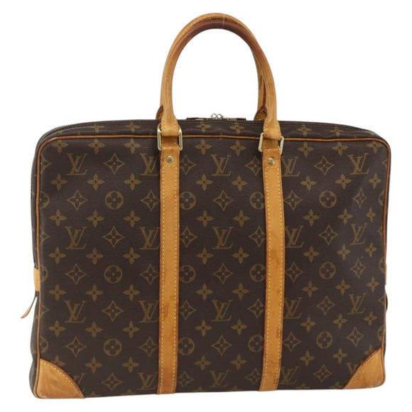 LOUIS VUITTON Monogram Porte Documents Voyage Business Bag M53361 Auth BA11868