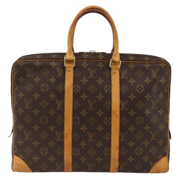 LOUIS VUITTON Monogram Porte Documents Voyage Business Bag M53361 Auth BA11868