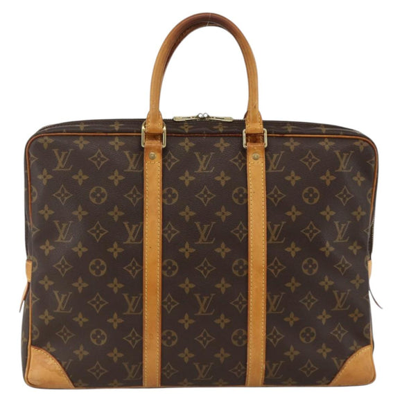 LOUIS VUITTON Monogram Porte Documents Voyage Business Bag M53361 Auth BA11868