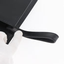LOEWE Anagram Clutch Bag Leather Black Silver Auth BA11869-8