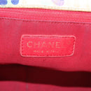 CHANEL Tote Bag Canvas White CC Auth BA1187-19