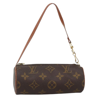 LOUIS VUITTON Monogram Papillon Pouch LV Auth BA11871