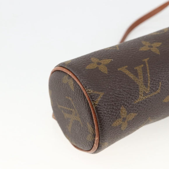 LOUIS VUITTON Monogram Papillon Pouch LV Auth BA11871
