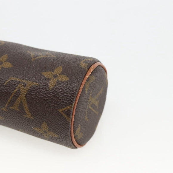 LOUIS VUITTON Monogram Papillon Pouch LV Auth BA11871