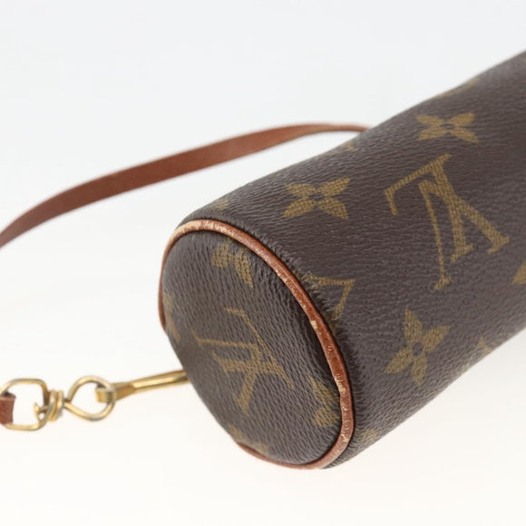 LOUIS VUITTON Monogram Papillon Pouch LV Auth BA11871