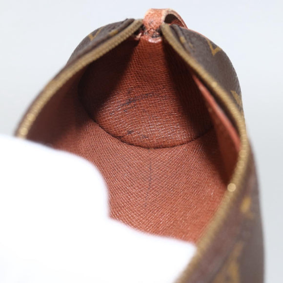 LOUIS VUITTON Monogram Papillon Pouch LV Auth BA11871