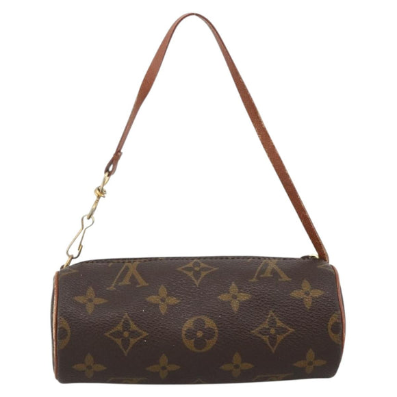 LOUIS VUITTON Monogram Papillon Pouch LV Auth BA11871