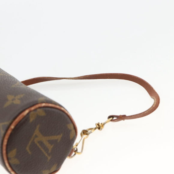 LOUIS VUITTON Monogram Papillon Pouch LV Auth BA11871