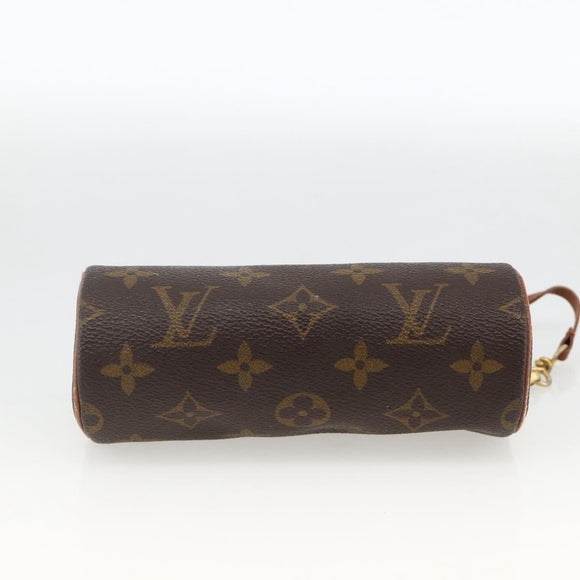 LOUIS VUITTON Monogram Papillon Pouch LV Auth BA11871