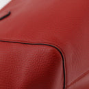 GUCCI Swing Tote Bag Leather Red Gold 354408 Auth BA11880A-15